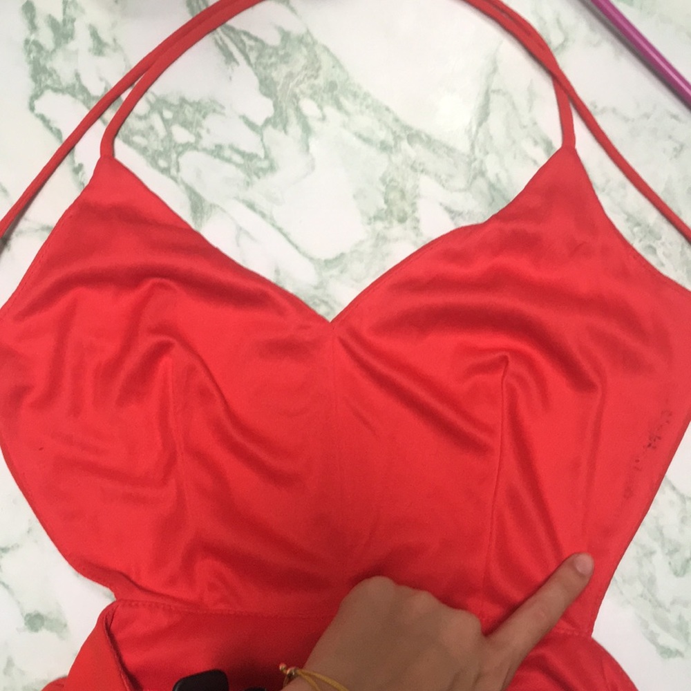 EXCLUSIVE ROOFTOP GARDEN BACKLESS MAXI DRESS - Picture 7 of 7